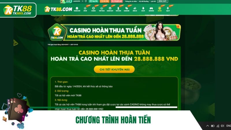 Chương trình hoàn tiền